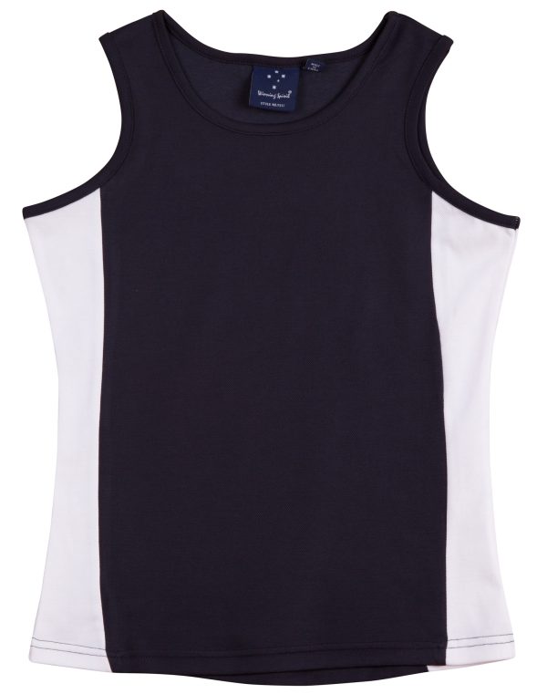 Ladies Truedry Contrast Singlet - Image 8