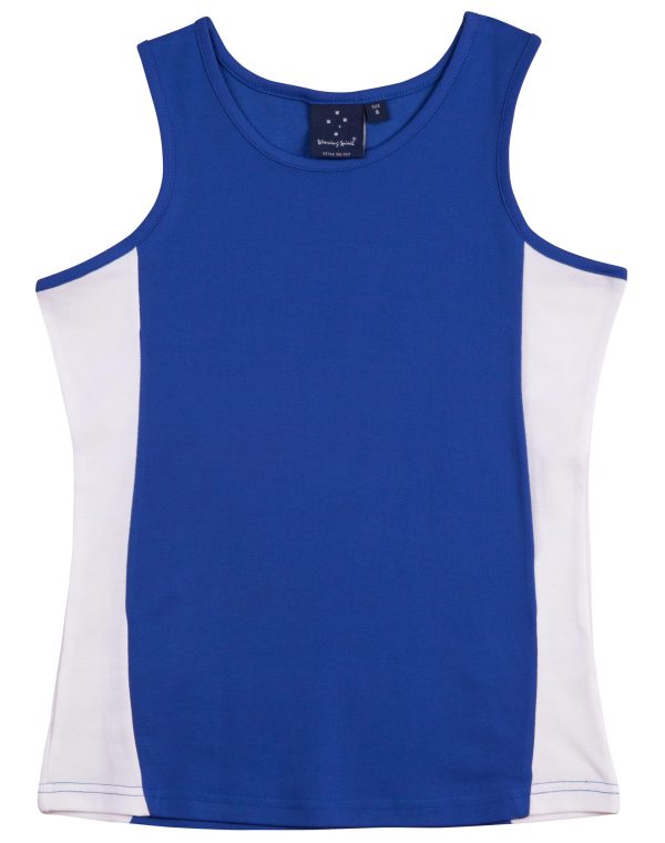 Ladies Truedry Contrast Singlet - Image 11