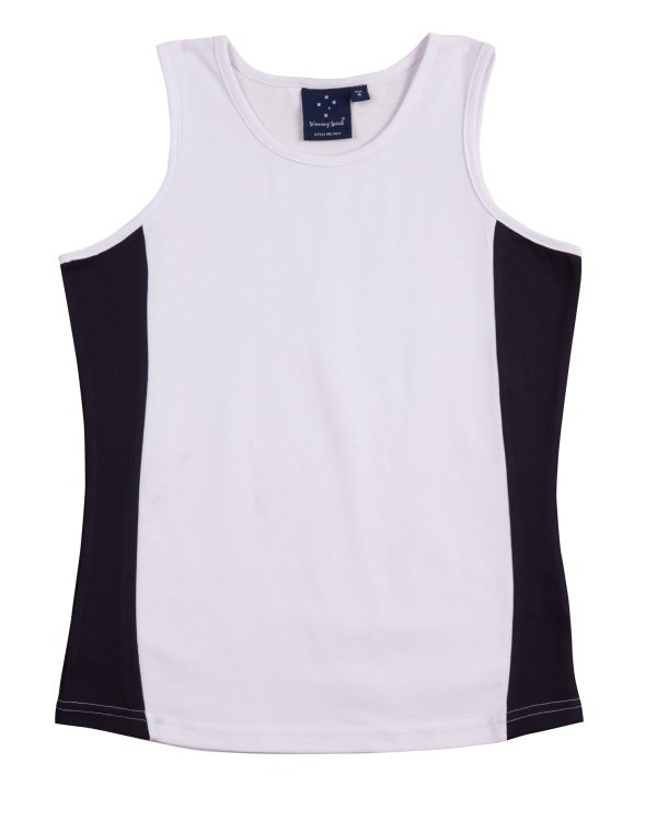 Ladies Truedry Contrast Singlet - Image 12