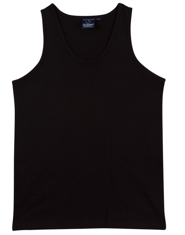 Men's Cotton Singlet - Image 4