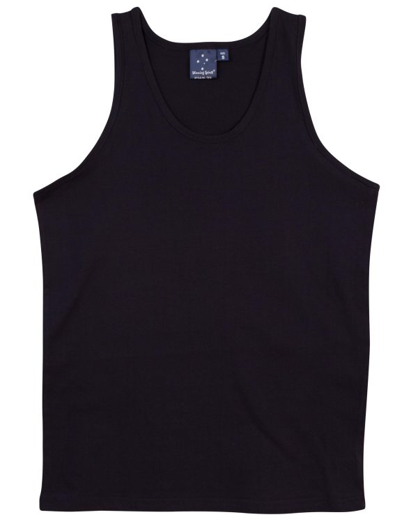 Men's Cotton Singlet - Image 3