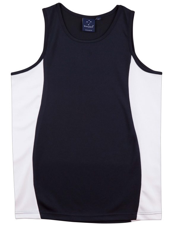 Men's Cooldry Contrast Mesh Singlet - Image 8