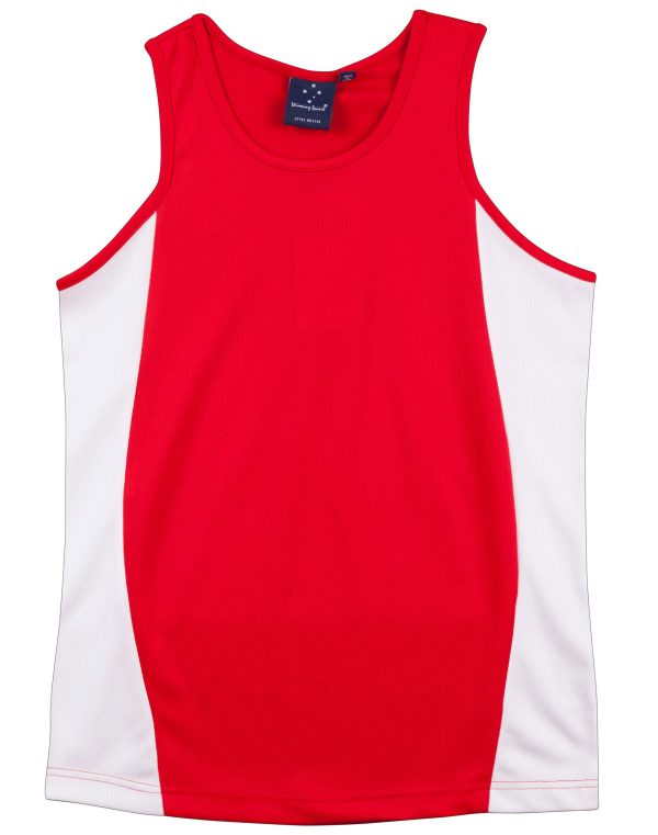 Men's Cooldry Contrast Mesh Singlet - Image 9