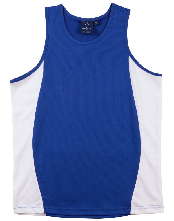 Men's Cooldry Contrast Mesh Singlet - Image 10