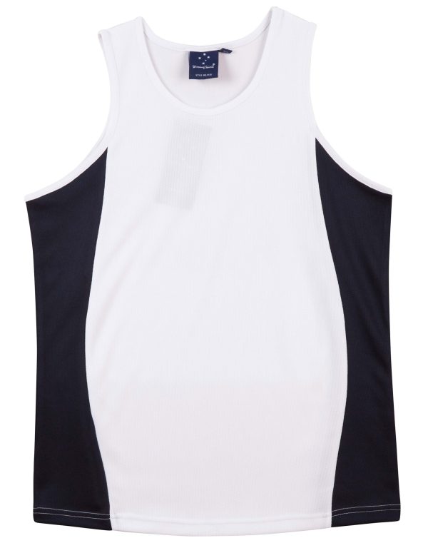 Men's Cooldry Contrast Mesh Singlet - Image 12