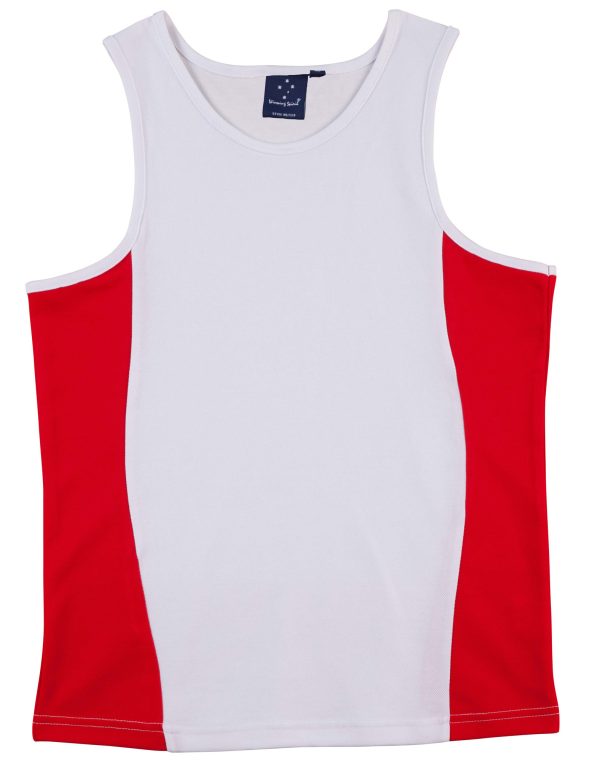 Men's Cooldry Contrast Mesh Singlet - Image 13