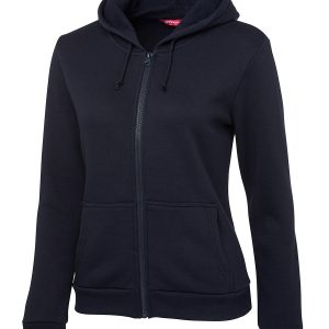 JB'S LADIES P/C FULL ZIP HOODIE