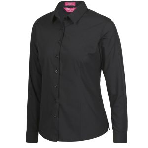 JB's LADIES CLASSIC L/S POPLIN SHIRT