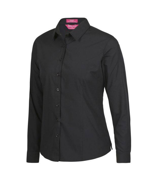 JB's LADIES CLASSIC L/S POPLIN SHIRT