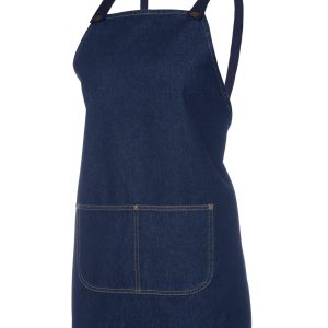 JB's CROSS BACK 65x71 BIB DENIM APRON (WITHOUT STRAP)