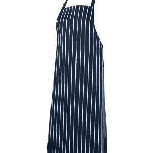 JB'S BIB STRIPED APRON WITHOUT POCKET