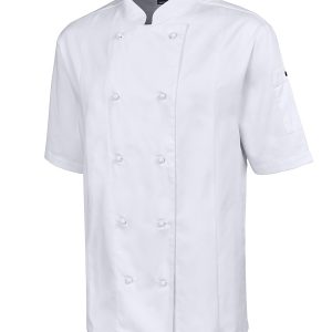 JB'S  S/S VENTED CHEF'S JACKET