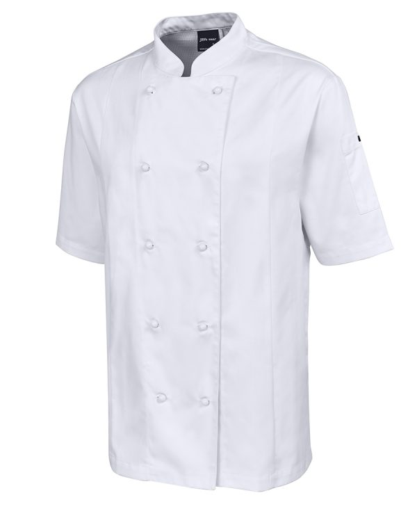 JB'S  S/S VENTED CHEF'S JACKET