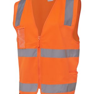 JB'S HI VIS (D+N) ZIP SAFETY VEST