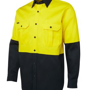 JB'S Hi Vis L/S 190G Shirt