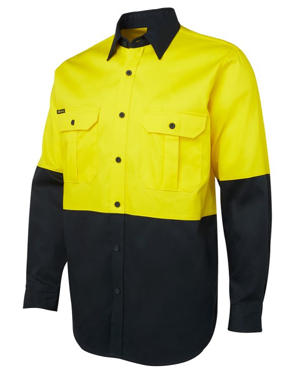 JB'S Hi Vis L/S 190G Shirt