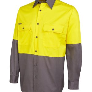 JB'S HI VIS L/S 150G SHIRT