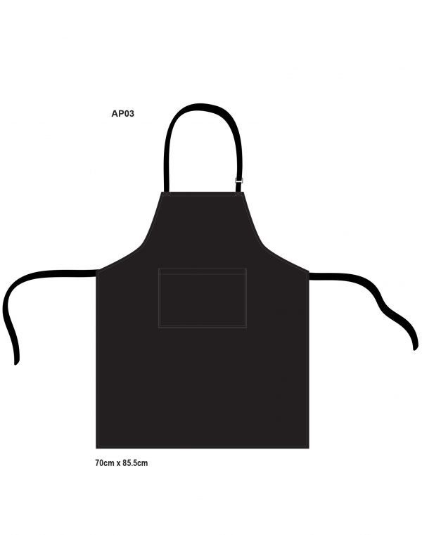 Bib apron  w86xh70cm