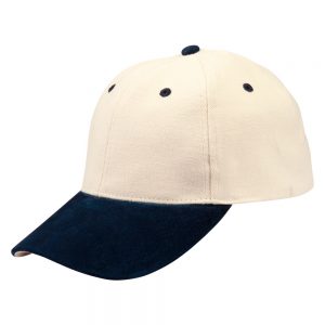 H/B/C suede  peak cap