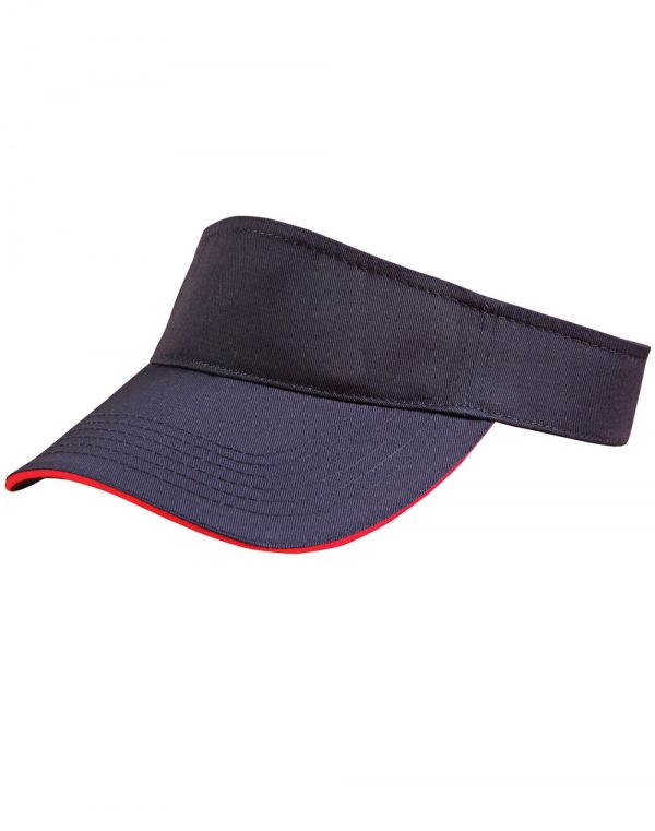 Polo twill visor