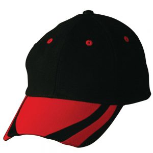 contrast peak structured cap.