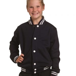 Kid's Fleece Varsity Jacket