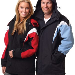 bathurst tri-color jacket with hood