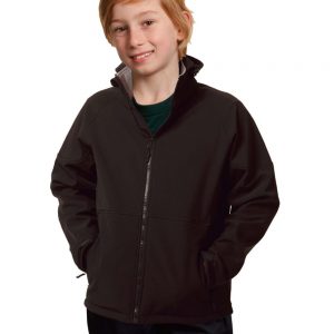 Kids' Softshell Full Zip Hoodie