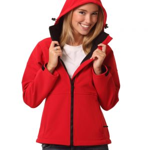 Ladies’ Softshell Full Zip Hoodie