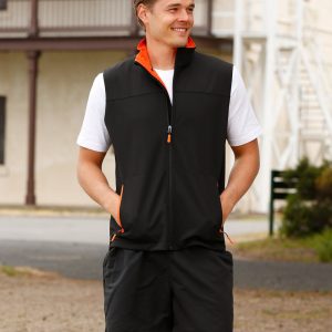 Men's Softshell Contrast Vest