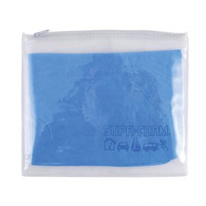 Supa Cham Chamois / Body Towel in PVC Zipper Pouch