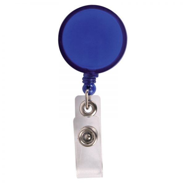 Retractable Name Badge Holder with Metal Clip