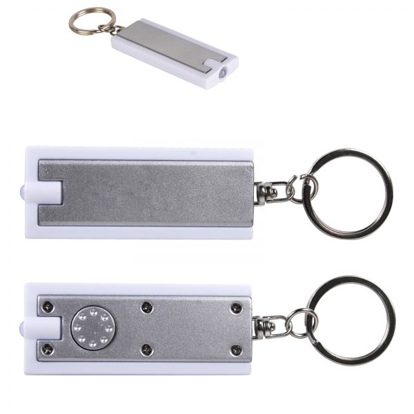 Rectangular Flashlight Keytag