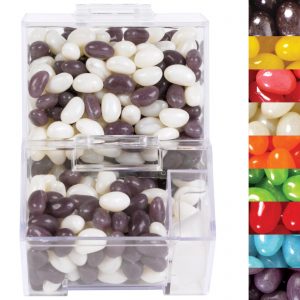 Corporate Colour Mini Jelly Beans in Dispenser