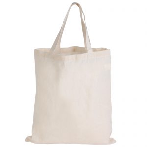 Calico Double Short Handle Tote Bag - 140 GSM