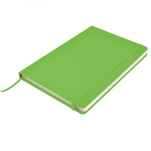 Venture A5  PU Notebook with Elastic Closure