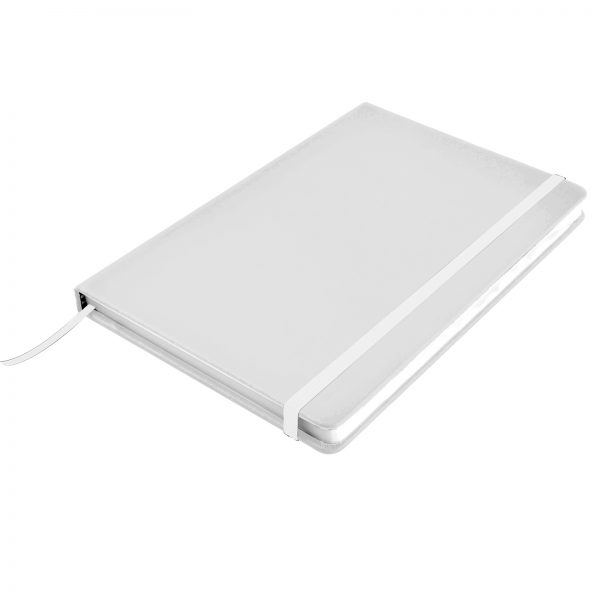 Venture A5  PU Notebook with Elastic Closure