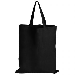 Coloured Cotton Double Short Handle Tote Bag - 140 GSM