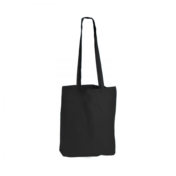 Coloured Cotton Double Long Handle Conference Bag - 140 GSM