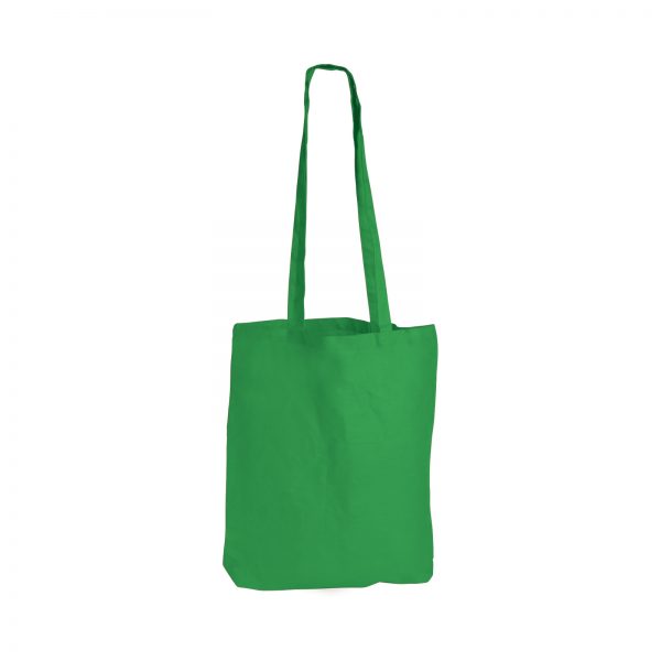 Coloured Cotton Double Long Handle Conference Bag - 140 GSM