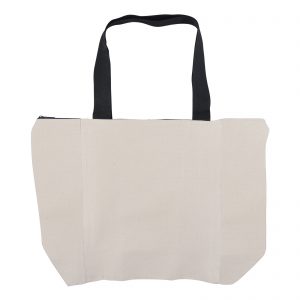 Carry All Calico Zip Bag - 305 GSM