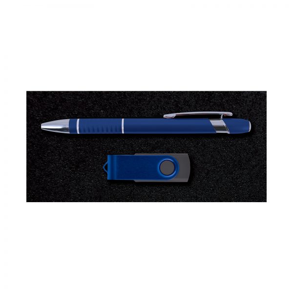 Style Gift Set - Miami Pen and Swivel Flash Drive