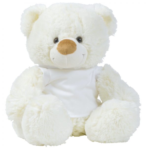 Coconut (White) and Coco (Brown) Plush Teddy Bear