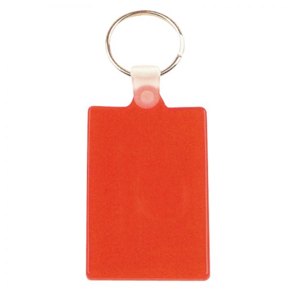 Rectangular Flexible PVC Keytag