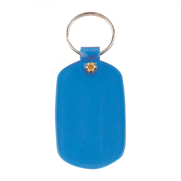 Oval Flexible PVC Keytag