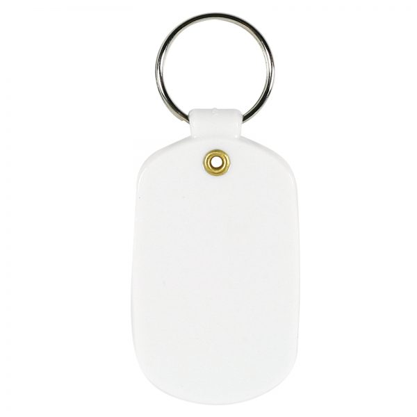 Oval Flexible PVC Keytag