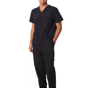 Unisex Scrubs Short Sleeve Tunic Top