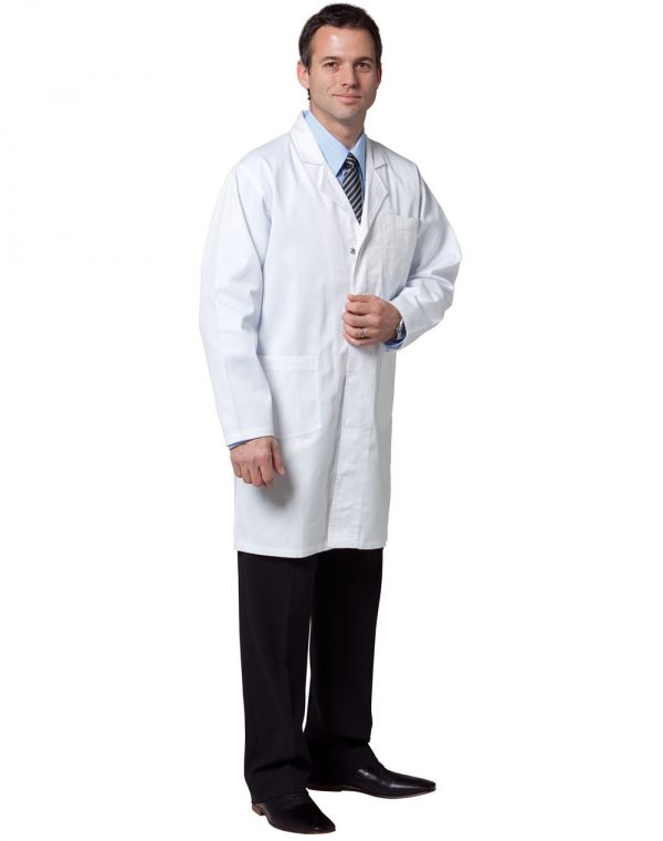 Unisex Long Sleeve Lab Coat