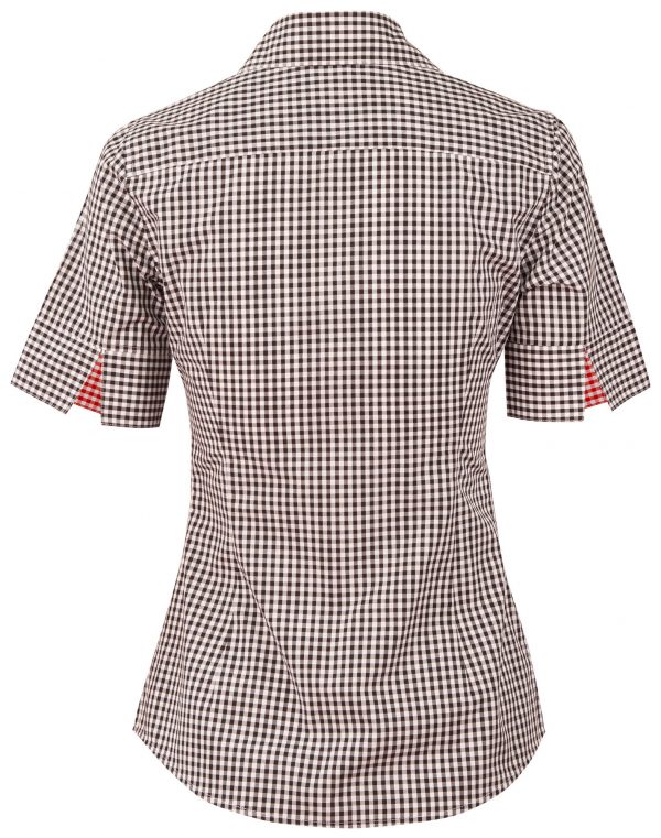 Women's Gingham Check S/S Shirt