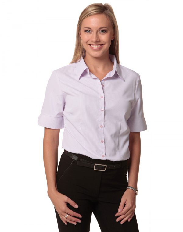 Women's Mini Check S/S Shirt